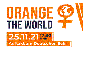 Gegen Gewalt – Koblenz versammelt sich zu „Orange the World“