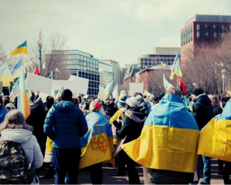 Solidarität mit Menschen in der Ukraine