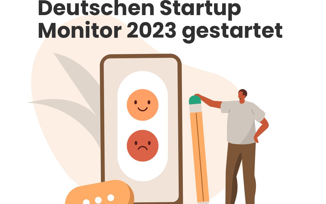 Einblicke in die Startup-Szene: Der Deutsche Startup Monitor 2023 ist gestartet!