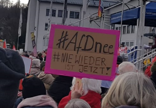 Über die Wichtigkeit der Demonstrationen vor der Bundestagswahl