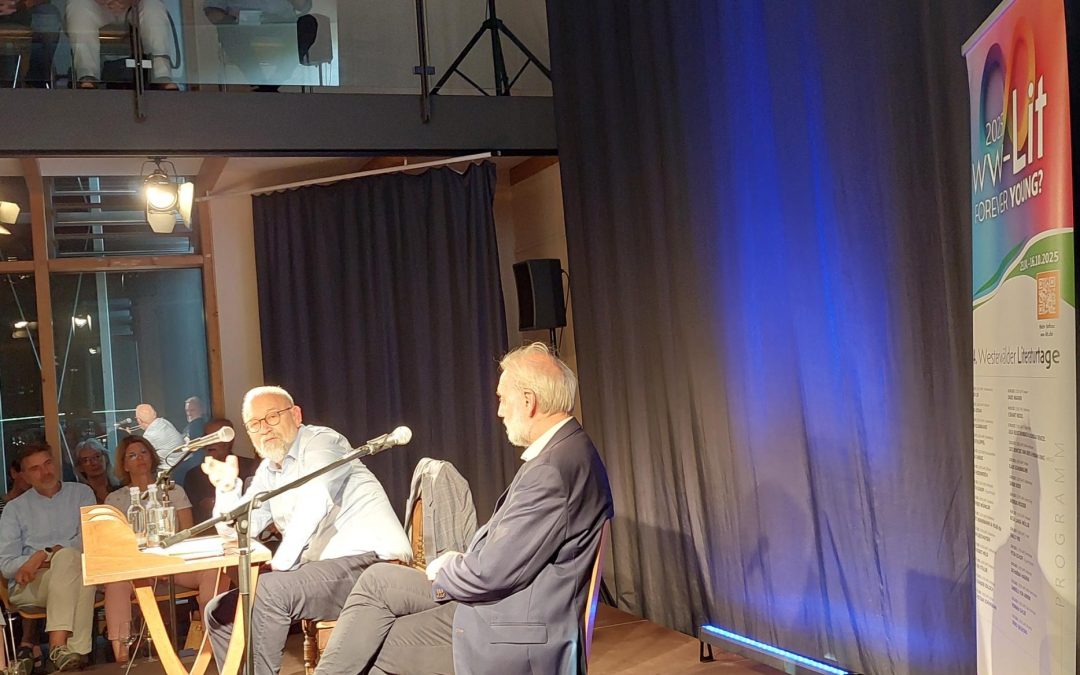 24. Westerwälder Literaturtage: Lesung und Gespräch mit Herfried Münkler und Jürgen Hardeck
