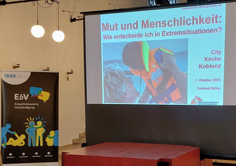 Mut und Menschlichkeit – Entscheidungen für oder gegen das Leben