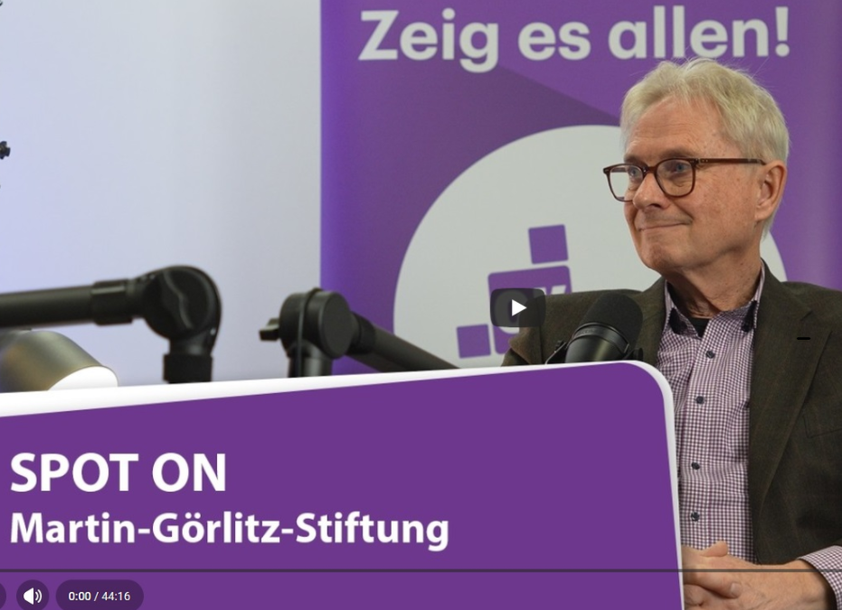Interview mit Stifter Martin Görlitz